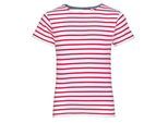 SOLS Kinderen/Kinderen Miles Ronde Hals T-Shirt (Wit/rood)
