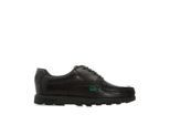 Boy's Kickers Junior Fragma Lace Shoe in Black