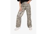 Nik & Nik Meisje lange broek snakeskin pants