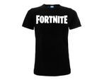 Fortnite Kinderen/Kinderen Logo T-shirt (Zwart)