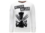 Local Fanatic Sweater met wolverine