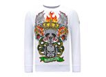 Montfleuri Sweater met print skull head