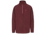Trespass - Heren Keynote Anti Pluis 1/4 Rits Fleece Vest (Bordeaux Rood)