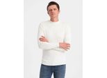 Ombre Heren v-hals sweater half turtleneck - tn-0100cr