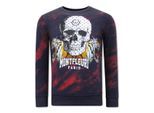 Montfleuri Sweater met print skull tiger