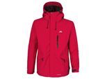 Trespass - Heren Corvo Waterbestendige Jas met Capuchon (Rood)