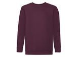 Fruit of the Loom Kinder/kids premium sweatshirt met inzetstuk