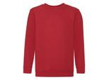 Fruit of the Loom Kinder/kids premium sweatshirt met inzetstuk