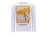 Montfleuri Sweater met print uzi does it