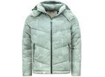 Enos Reflector puffer jas met capuchon