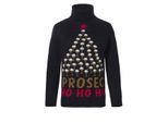 Apollo Dames kersttrui coltrui zwart prosec ho ho ho