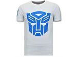 Local Fanatic Coole t-shirt transformers robots print