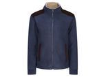 Regatta Heren Faversham Full Zip Fleece Jas (Marine)