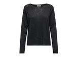 Jacqueline de Yong Kaya lurex l/s on raglan slit pul