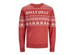 Jack & Jones Kersttrui heren gebreid jorholly