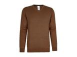 Hønk Katoenen pullover met v-hals