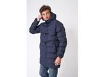Batela Donker puffer heren winterregenjas bloemendaal