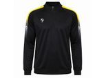 Q1905 Sweater foor zwart / geel / wit