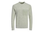 Jack & Jones Jcodigital linen knit crew neck