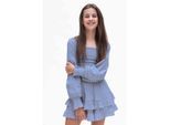 Looxs Revolution Boho jurk/short sky voor meisjes in de kleur