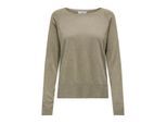 Jacqueline de Yong Kaya lurex l/s on raglan slit pul