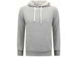 Enos Hoodie effen classic hoodie