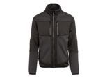 Regatta E-Volve gebreide stretch midlayer voor volwassenen (As/Zwart)