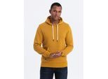Ombre heren hoodie mosterd b979