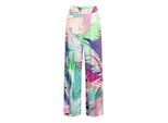 &Co Woman &co women broek julie leaf turquoise multi