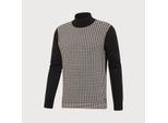 Blue Industry Koltrui met pied de poule motief