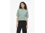 Vila Vimilos s/s o-neck pointelle top