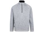 Trespass Heren corsham marl half zip fleece top