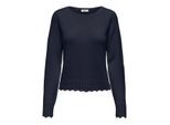 Jacqueline de Yong Grace l/s boatneck struc pullover knt