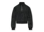Only Kogdonna ls half zip washed swt