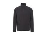 Mountain Warehouse Heren Camber II Half Zip Fleece Top (Zwart)