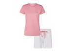 By Louise Dames korte pyjama set shortama donker sunglasses