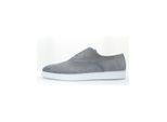 Giorgio 51303 grijze suède veterschoen met witte zool