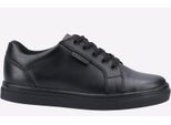 Hush Puppies Sam LEER GEHEUGENSCHUIM Junior Jongens