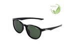 Sinner clusia shiny blk sintec / green zonnebril heren