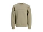 Jack & Jones Jcofusion scuba sweat crew neck zand