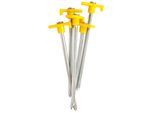 Trespass Rockie Rock Pegs (5 In Pack) (Zilver)