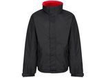 Regatta - Dover Waterdichte Winddichte Jas (Thermo-Guard Isolatie) (Zwart met Rood)