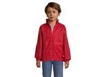 SOLS Windjack voor kinderen (Rood)
