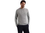 No Excess Pullover crewneck melange with line night