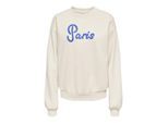 Only Onlfie ls print box swt beige