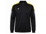 Q1905 Sweater foor zwart / geel / wit