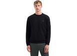 No Excess Sweater crewneck brushed inside black