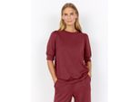 Soyaconcept Sc-banu 83 oxblood red shirt