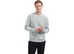 No Excess Pullover crewneck garment dyed + st dusty blue