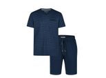 Phil & Co Essential shortama heren korte pyjama set /gestreept
